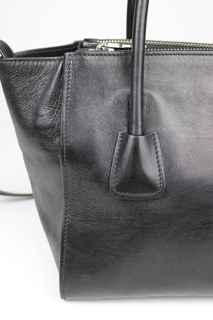 Prada Calfskin Leather Tote 2-Way Bag 2013