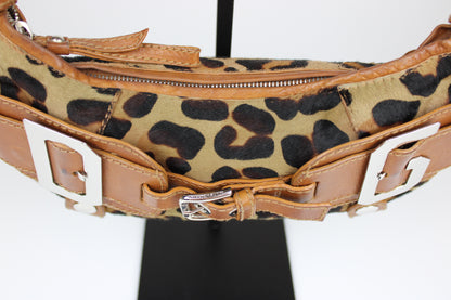 Dolce & Gabbana Pony Hair Leopard Print Bag