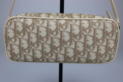Dior Monogram Embroidered Pochette Bag 2005