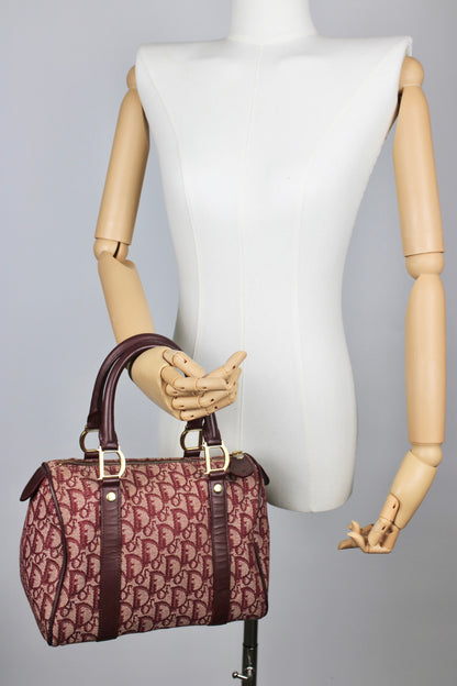 Dior Monogram Trotter Boston Bag 2004