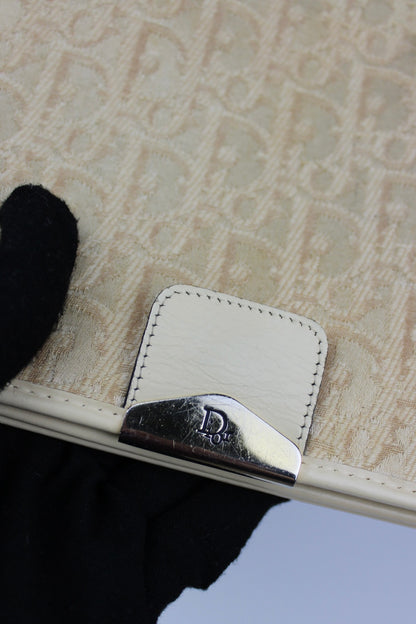 Pre-owned Dior Monogram Oblique Canvas Chain Strap Bag 1980s