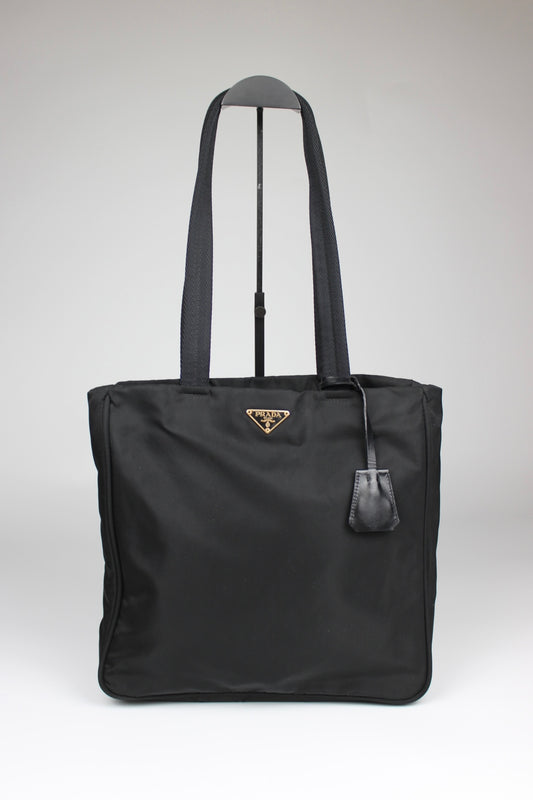 Prada Nylon Tote Shoulder Bag