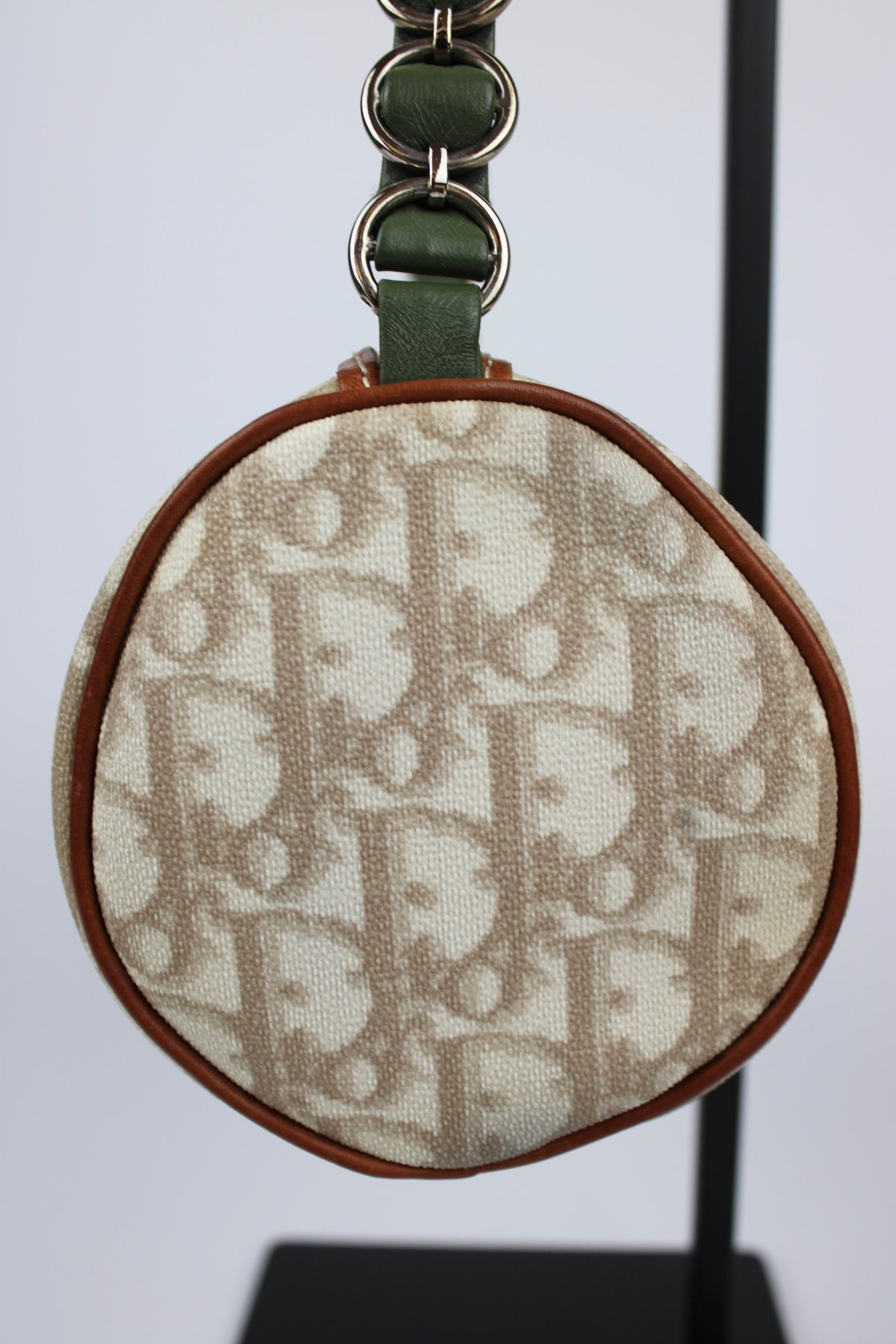 Pre-owned Dior Monogram Romantique Barrel Bag 2007