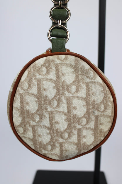 Pre-owned Dior Monogram Romantique Barrel Bag 2007