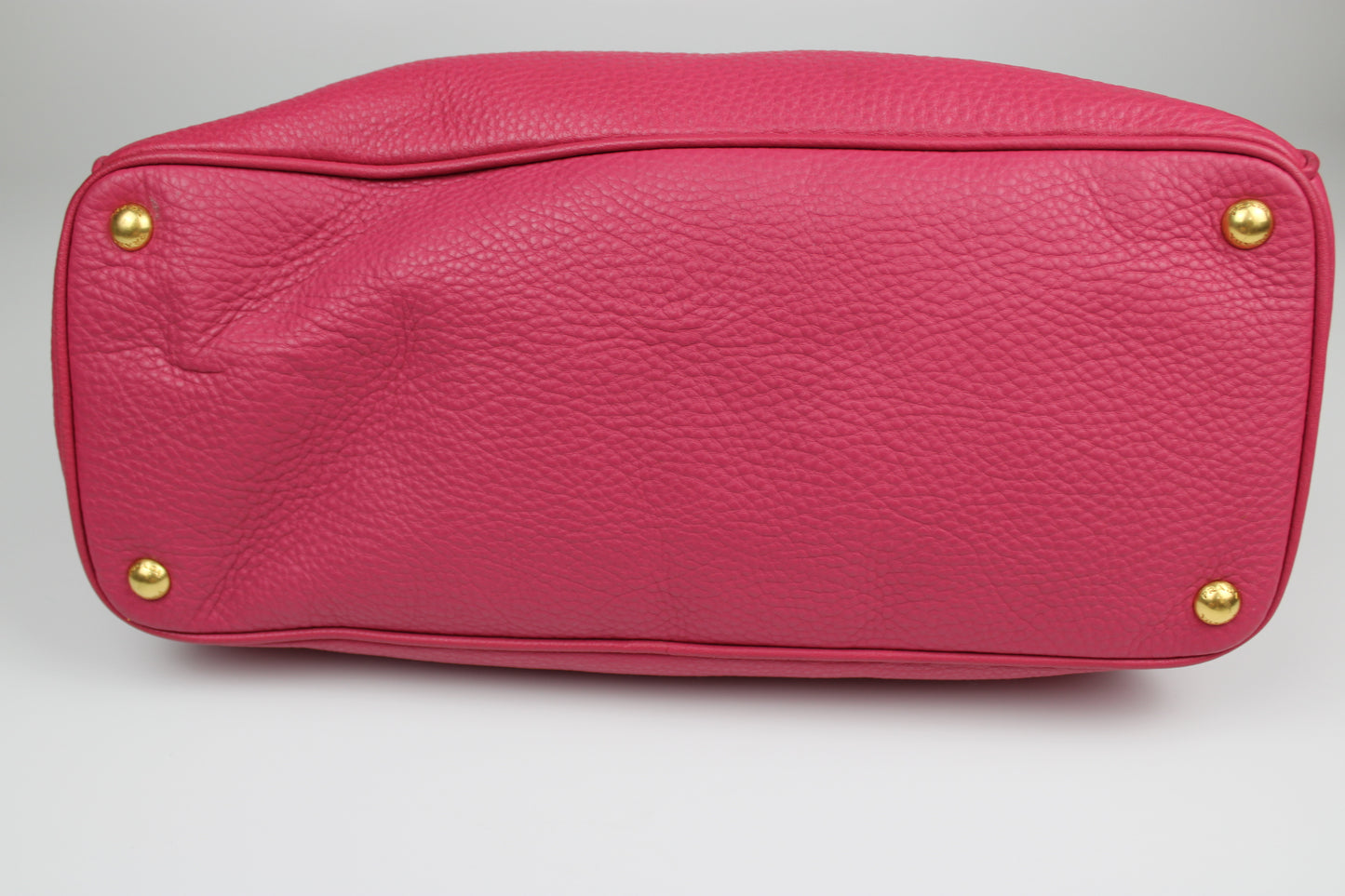 Prada Vitello Daino 2-Way Pink Tote Bag