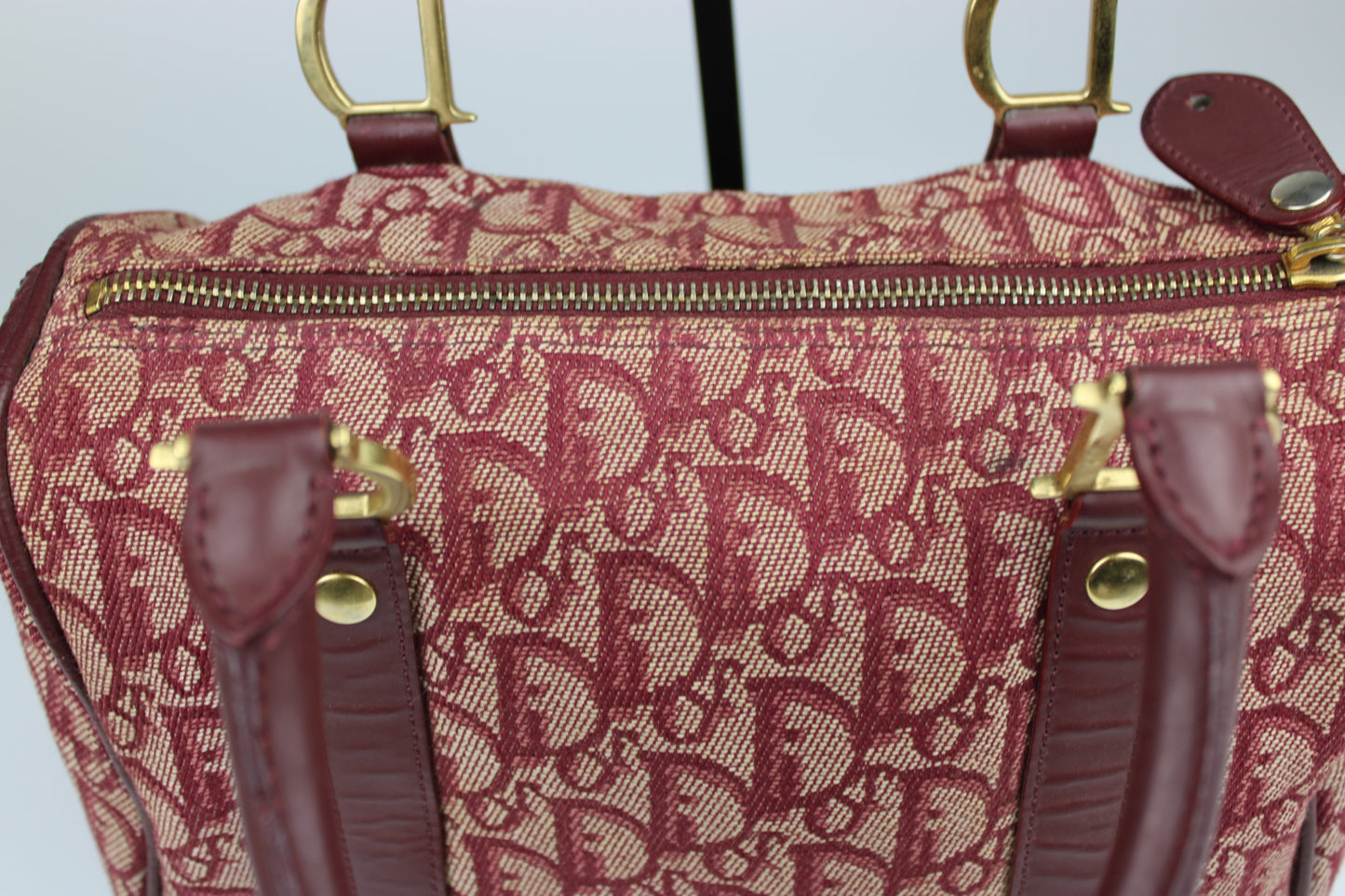 Dior Monogram Trotter Boston Bag 2004
