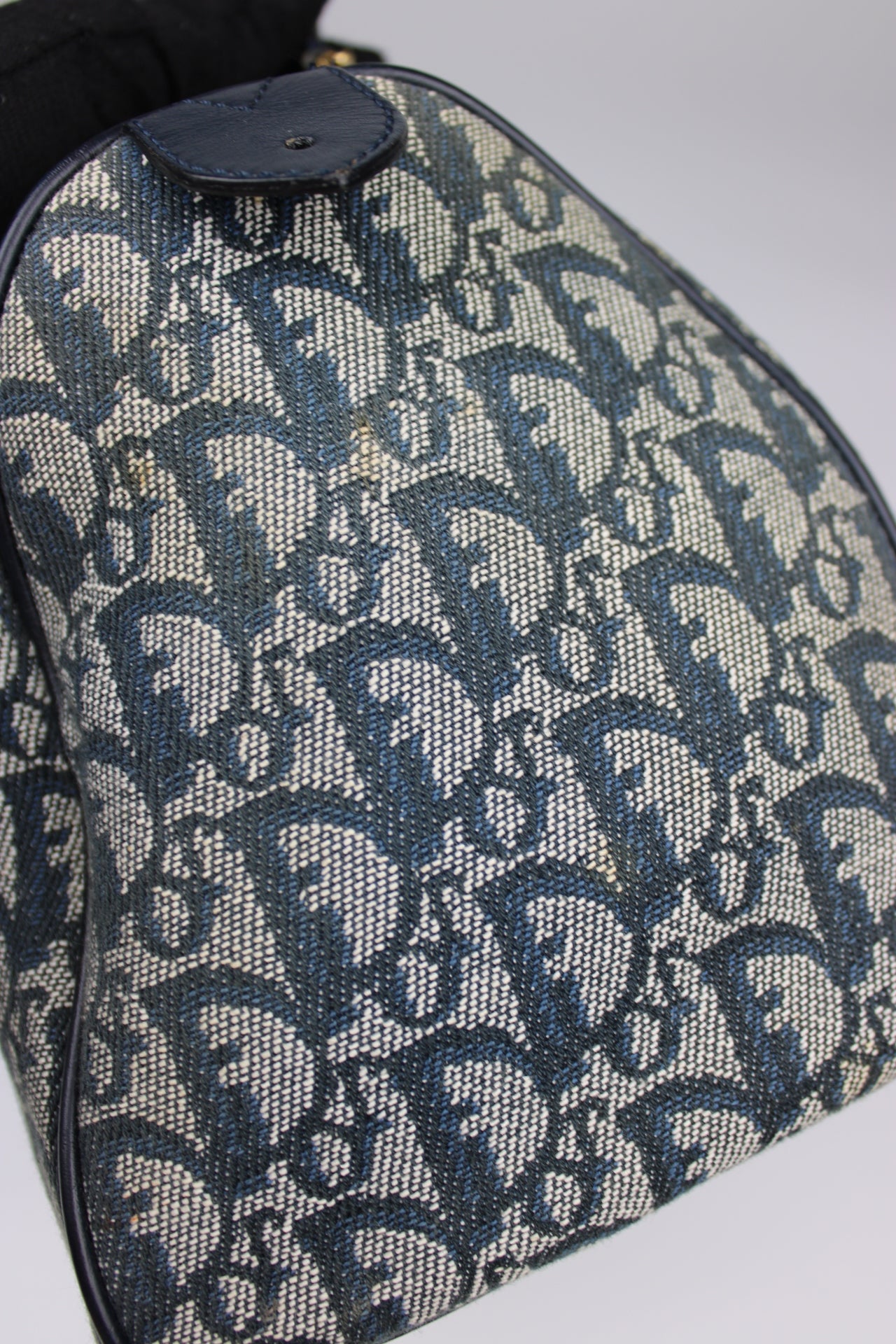 Dior Monogram Trotter Boston Bag 2002