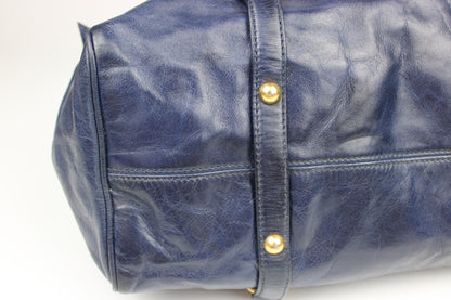 Miu Miu Navy Bow 2-Way Bag
