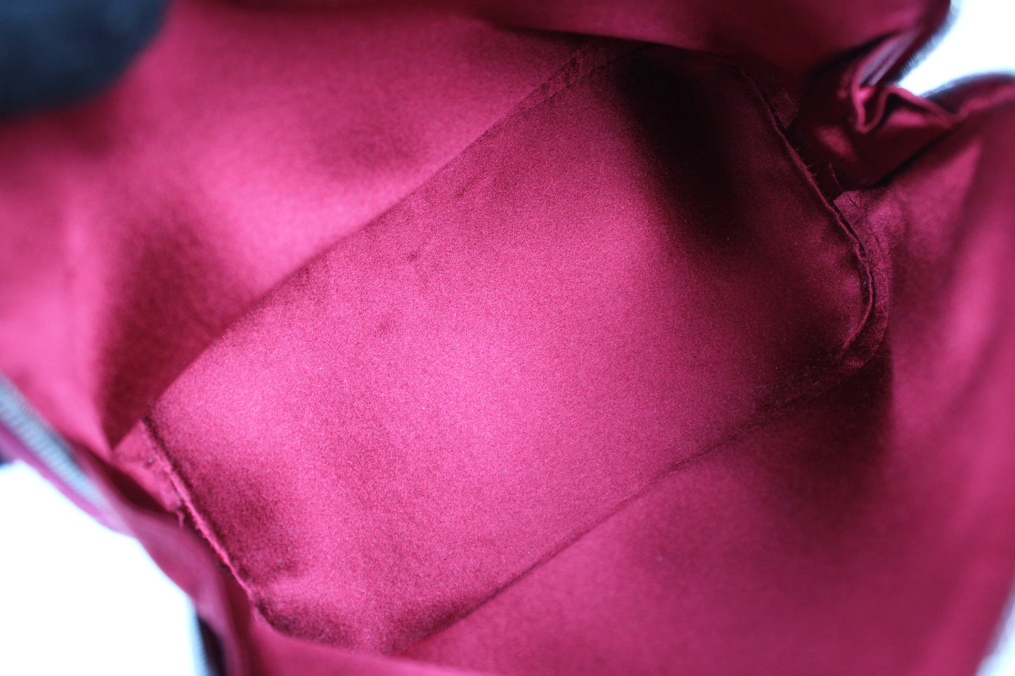 Louis Vuitton Satin Micro Alma Bag 2002