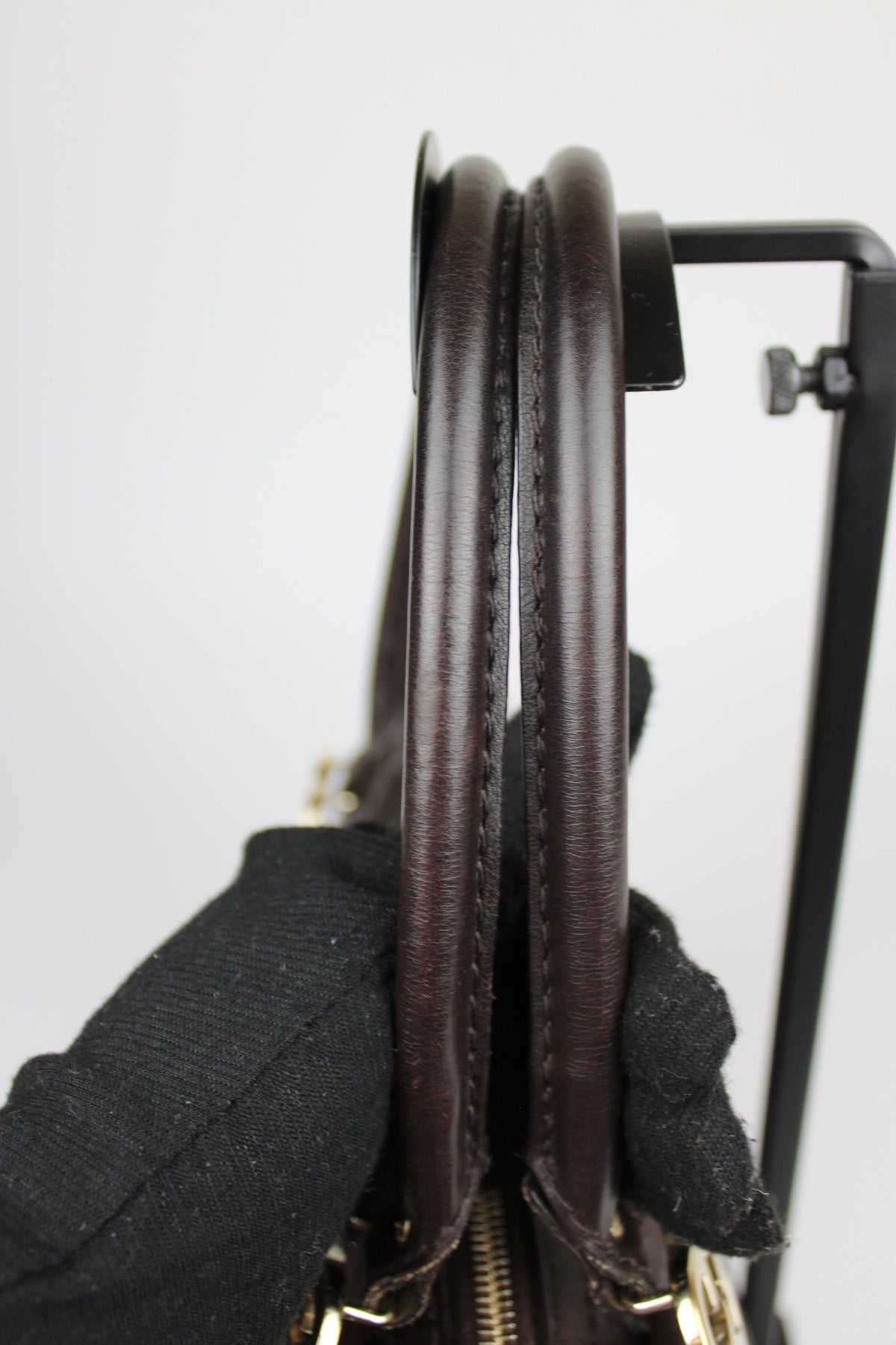 Pre-owned Gucci Guccissima Monogram Leather Heart Interlocking GG Tote Bag