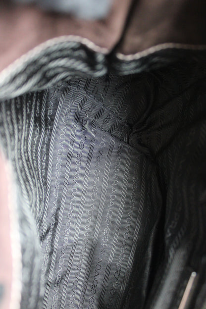 Prada Nylon Chain Strap Hobo Bag