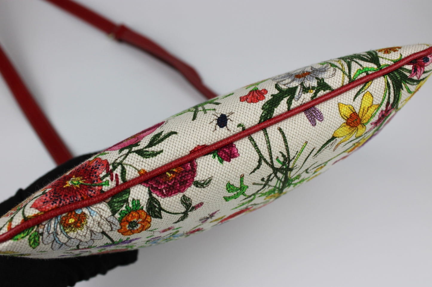 Gucci Floral Charm Cross Body Bag