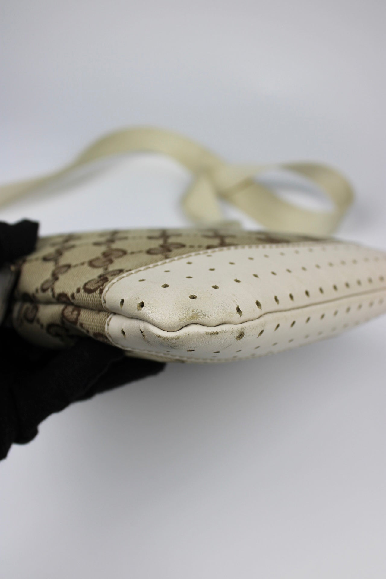 Gucci Monogram Cross Body Bag