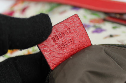 Gucci Floral Charm Cross Body Bag