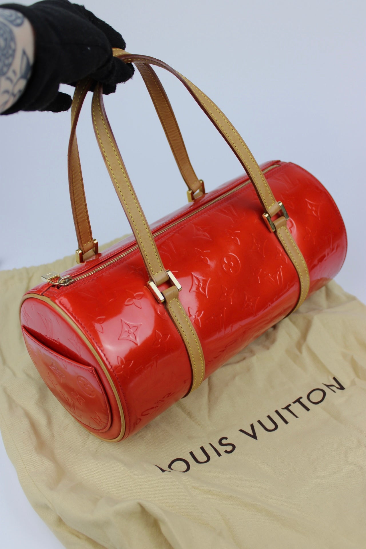 Louis Vuitton Vernis Papillon Bedford Bag 2004