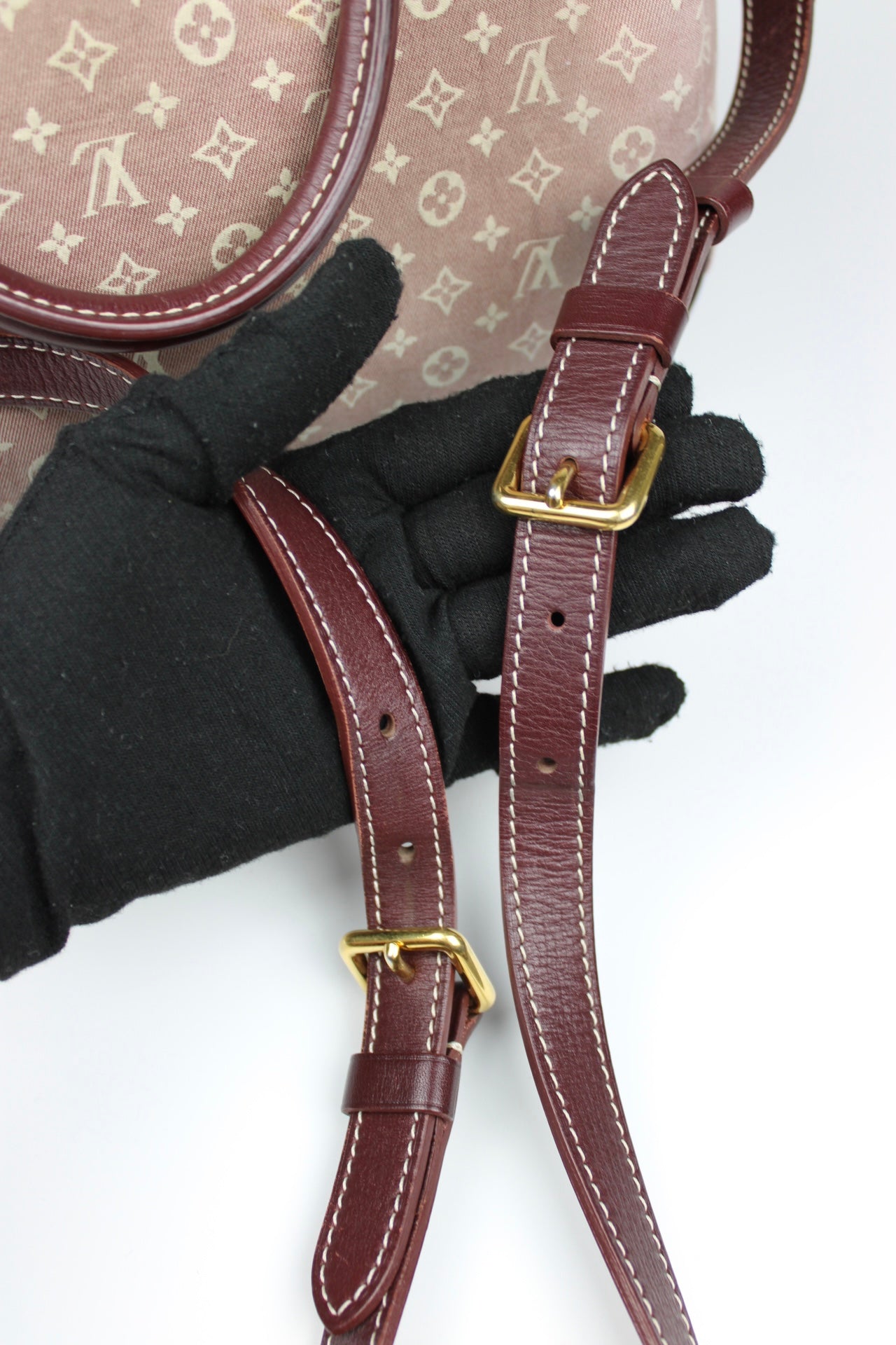 Louis Vuitton Mini Lin Speedy 30 Bandoulière Bag 2010