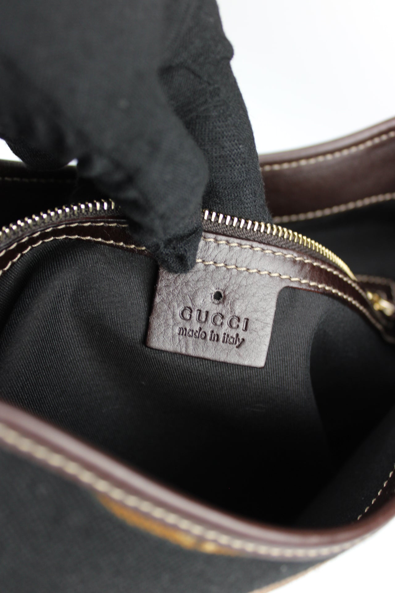 Gucci Horsebit Print Jackie Bag