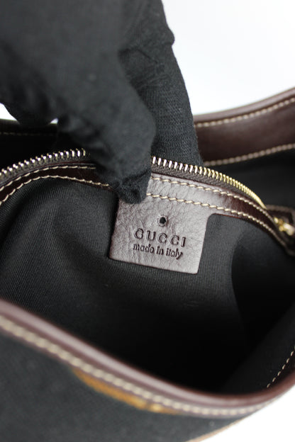 Gucci Horsebit Print Jackie Bag