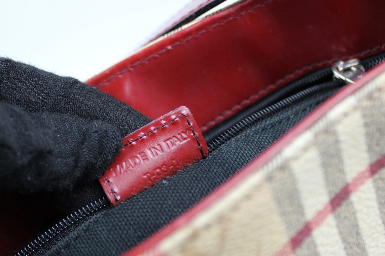 Burberry Haymarket Shoulder Bag 2003