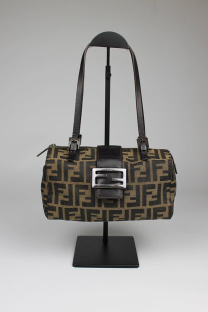 Fendi Zucca Box Baguette Bag