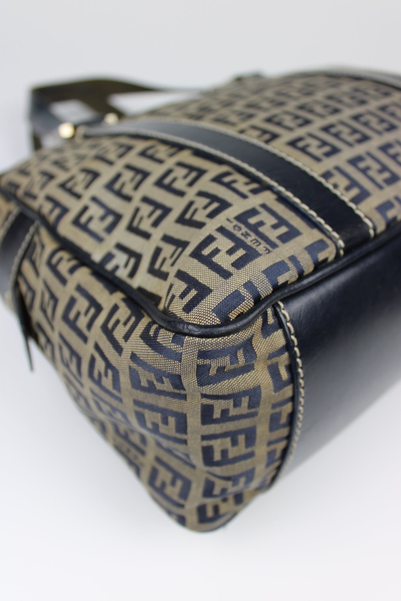 Fendi Zucchino Handbag 1990s