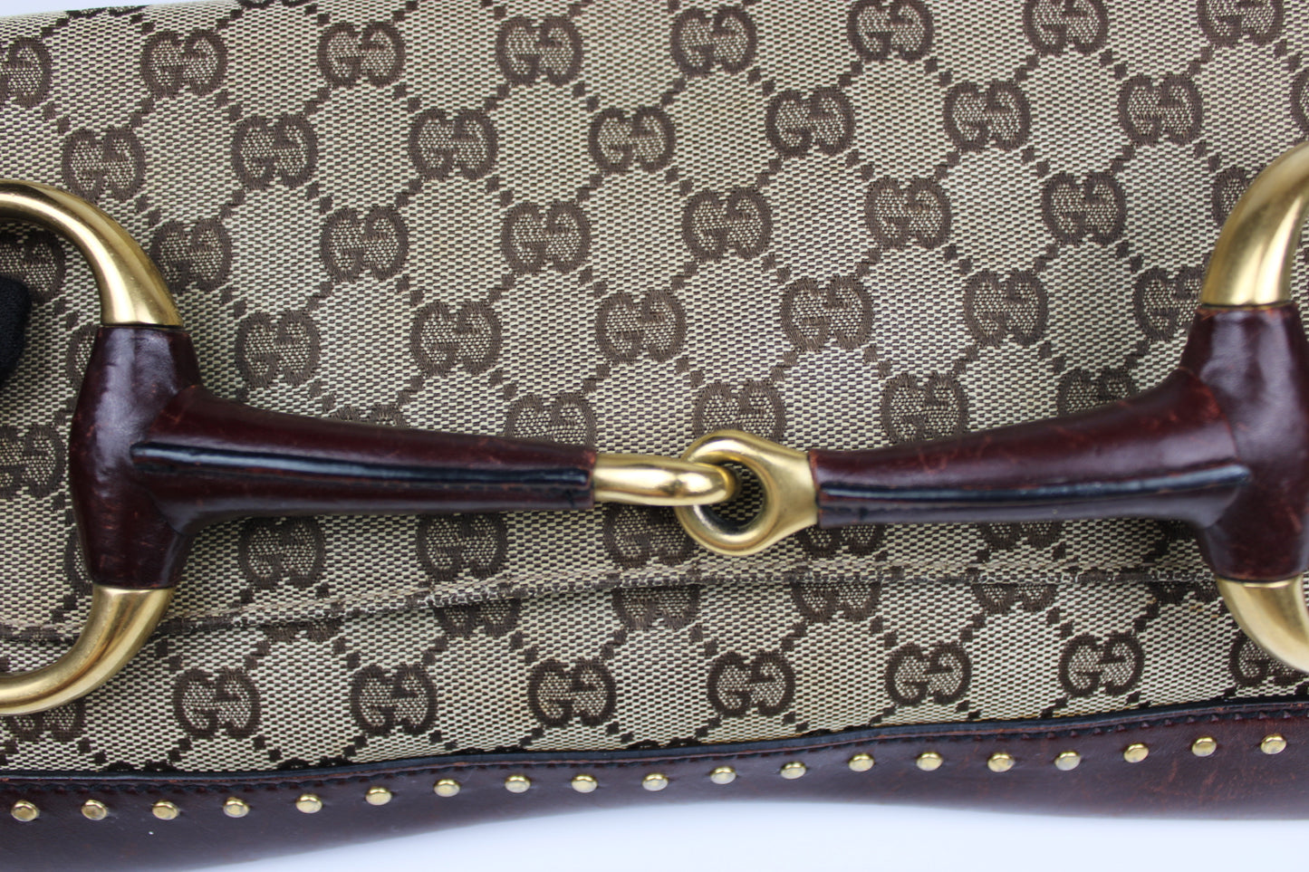 Gucci Tom Ford Monogram Horsebit Bag 2003
