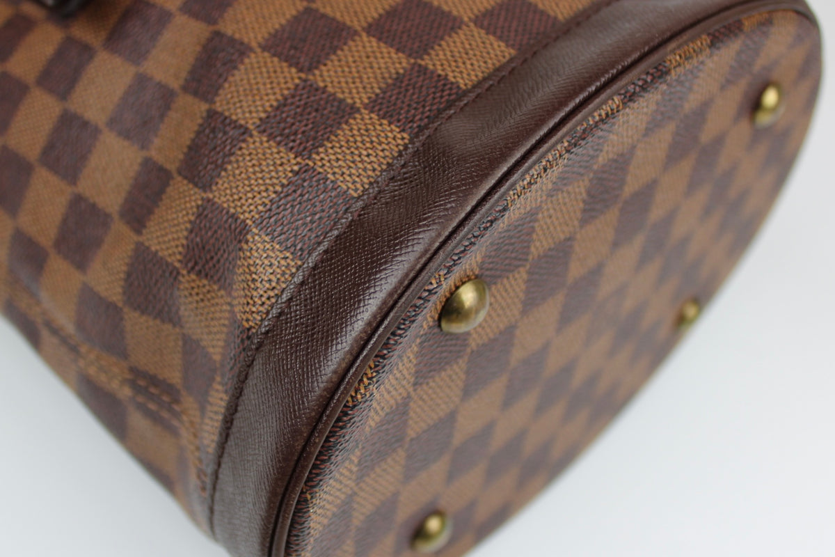 Pre-owned Louis Vuitton Damier Ebene Bucket Bag 1998
