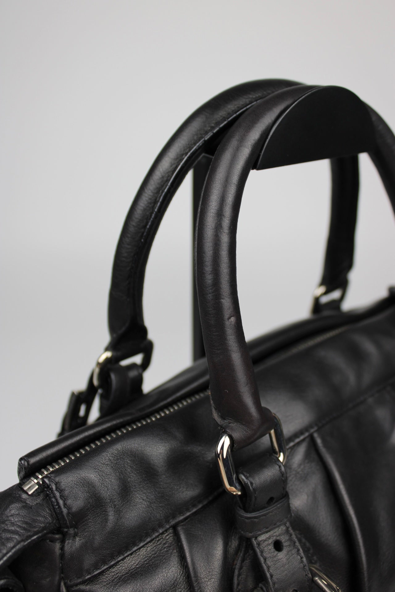Prada Glacé Calf Leather 2-Way Bag