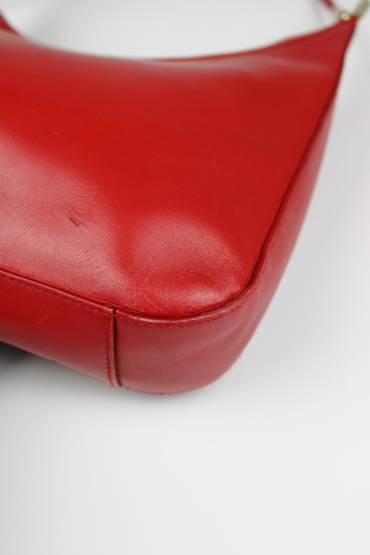 Gucci Leather Shoulder Bag 1990s