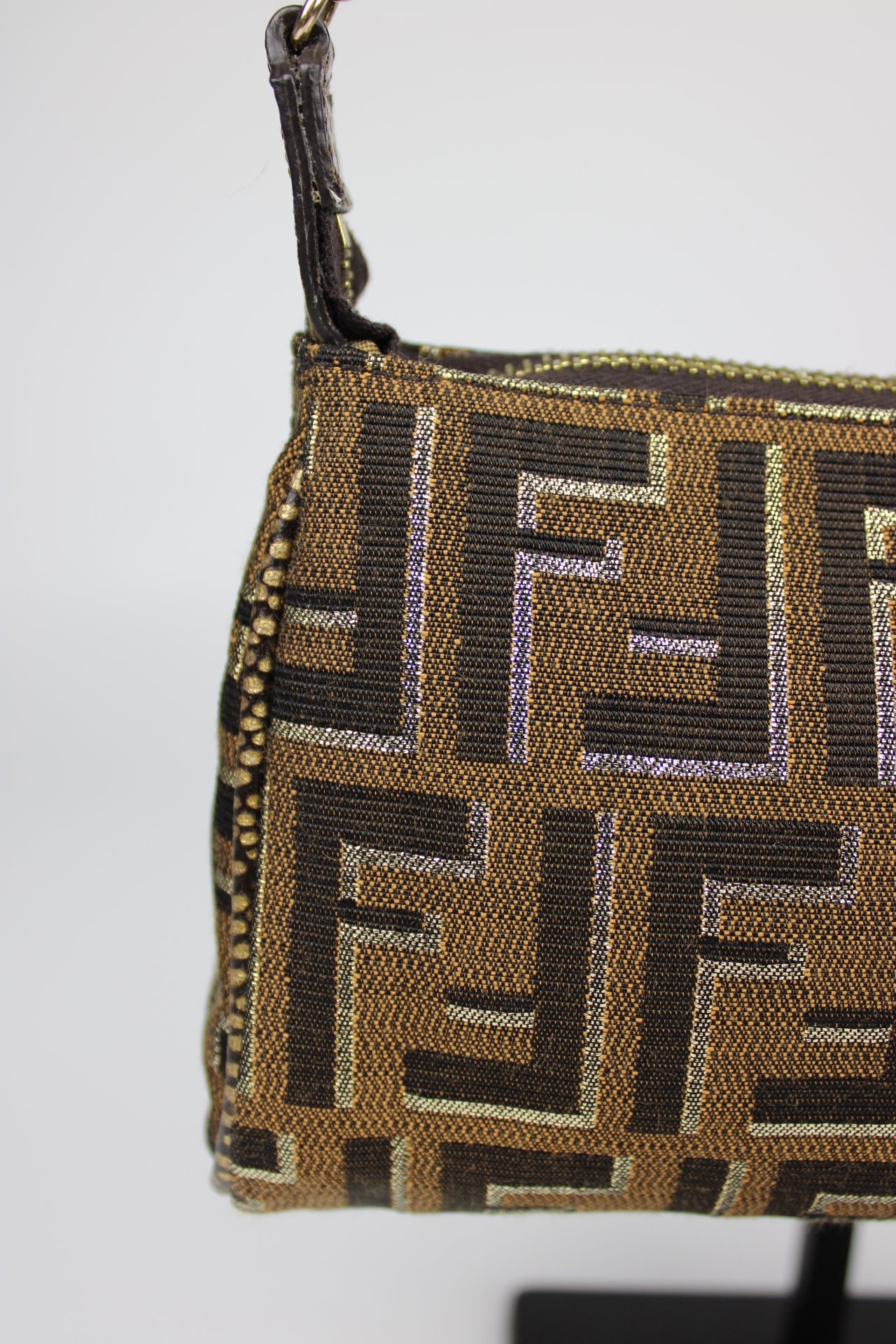 Fendi Zucca 2-Way Pochette Bag