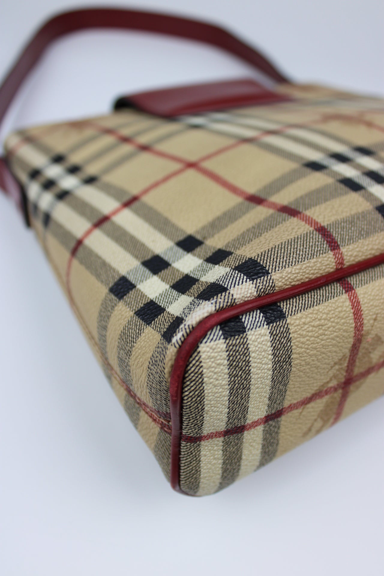 Burberry Haymarket Shoulder Bag 2003