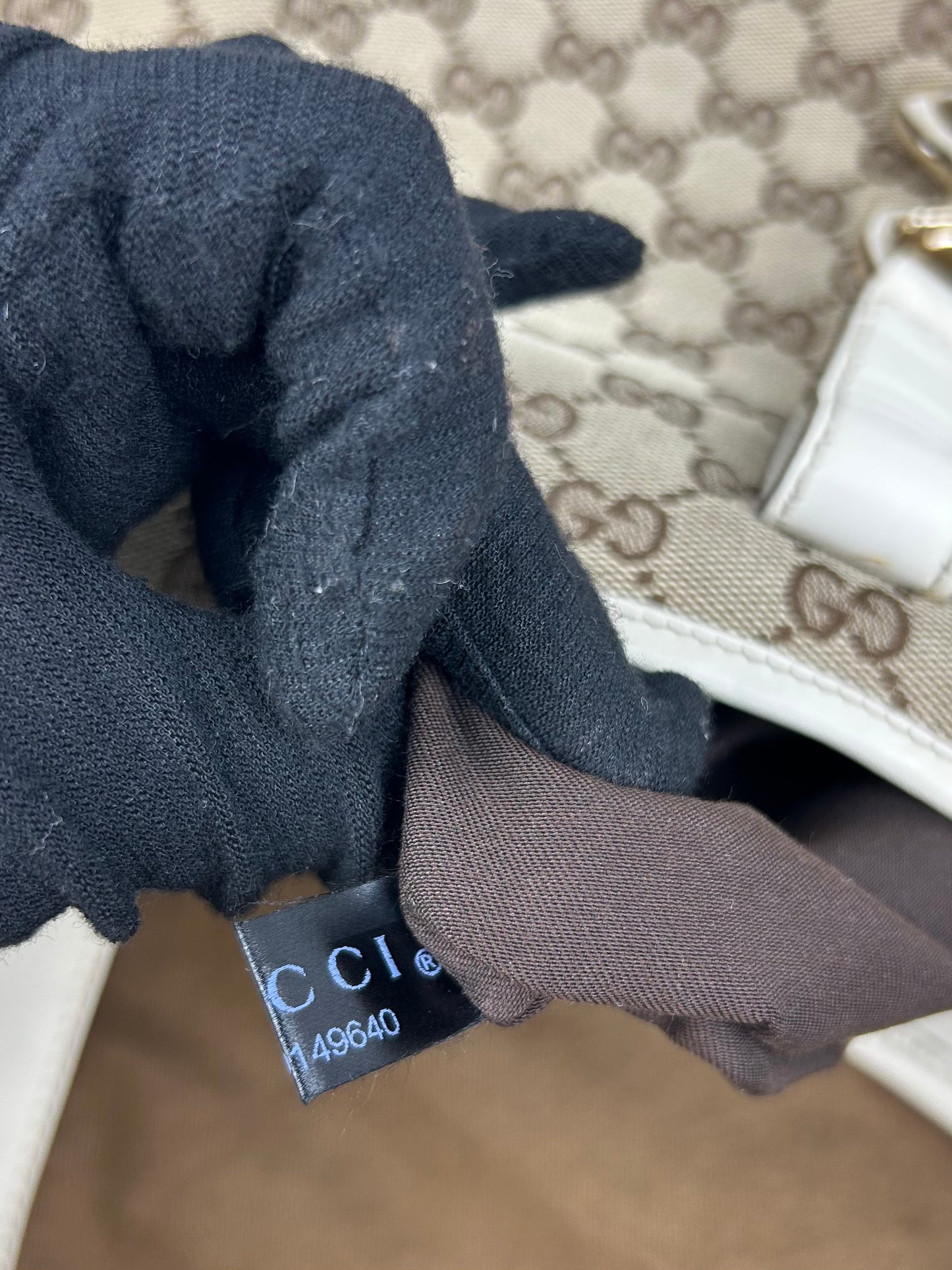 Gucci Monogram Jackie Bag