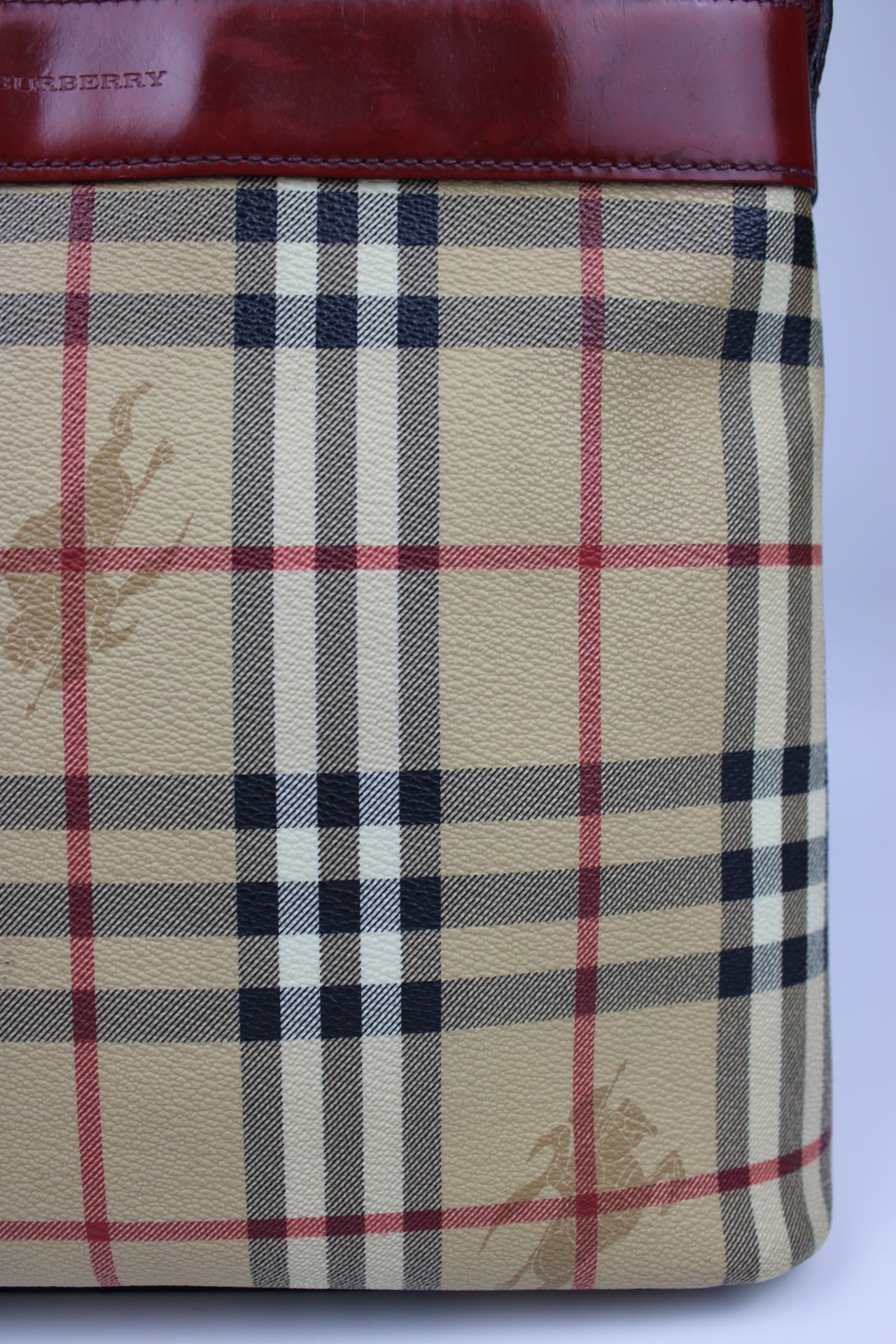 Burberry Haymarket Shoulder Bag 2003