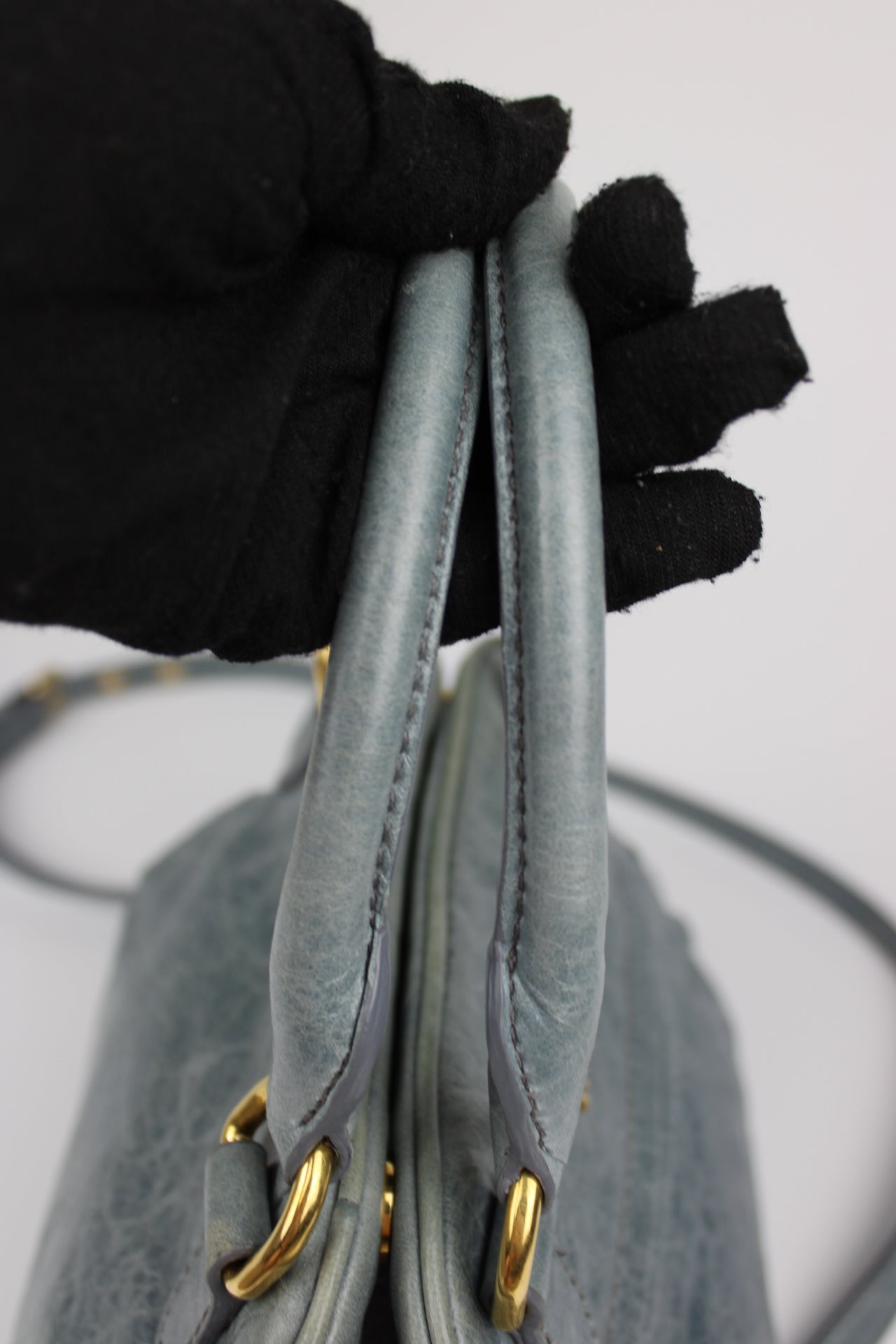 Miu Miu Nappa Charm Leather Bag 2009
