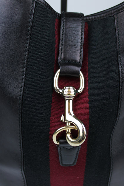 Gucci XL Jackie Leather Hobo Bag