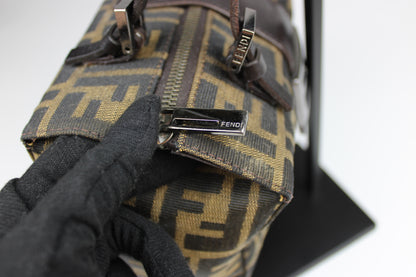 Fendi Zucca Box Baguette Bag