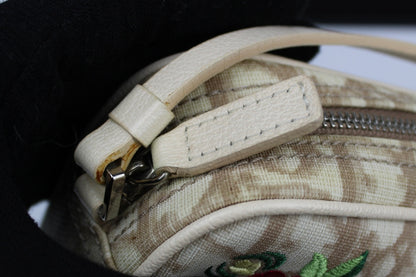 Dior Monogram Embroidered Pochette Bag 2005