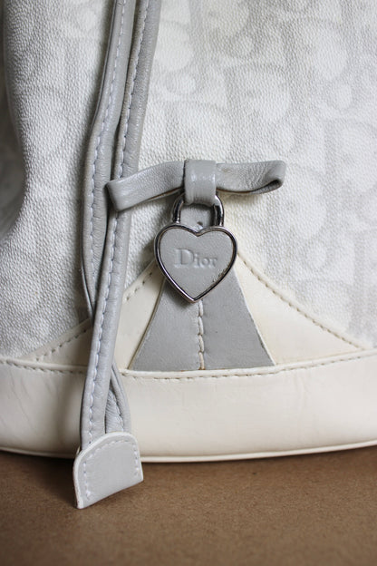 Dior Monogram Romantique Mini Bucket Bag 2007
