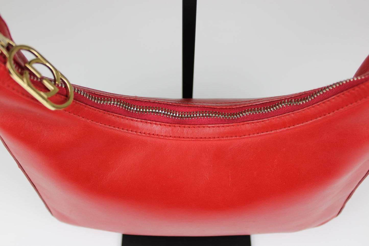 Gucci Leather Shoulder Bag 1990s