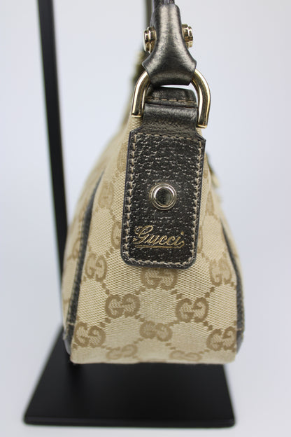 Pre-owned Gucci Monogram Abbey Bag