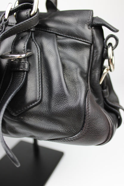 Prada Glacé Calf Leather 2-Way Bag