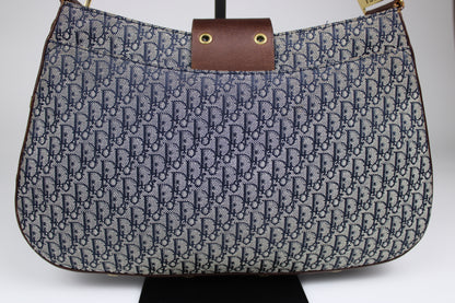Dior Monogram Columbus Hobo Bag 2002