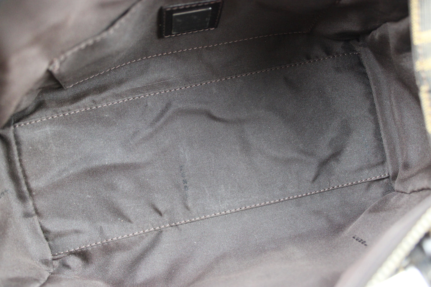Fendi Zucca Box Baguette Bag