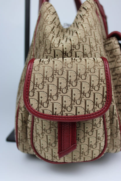 Dior Monogram Columbus Hobo Bag 2006