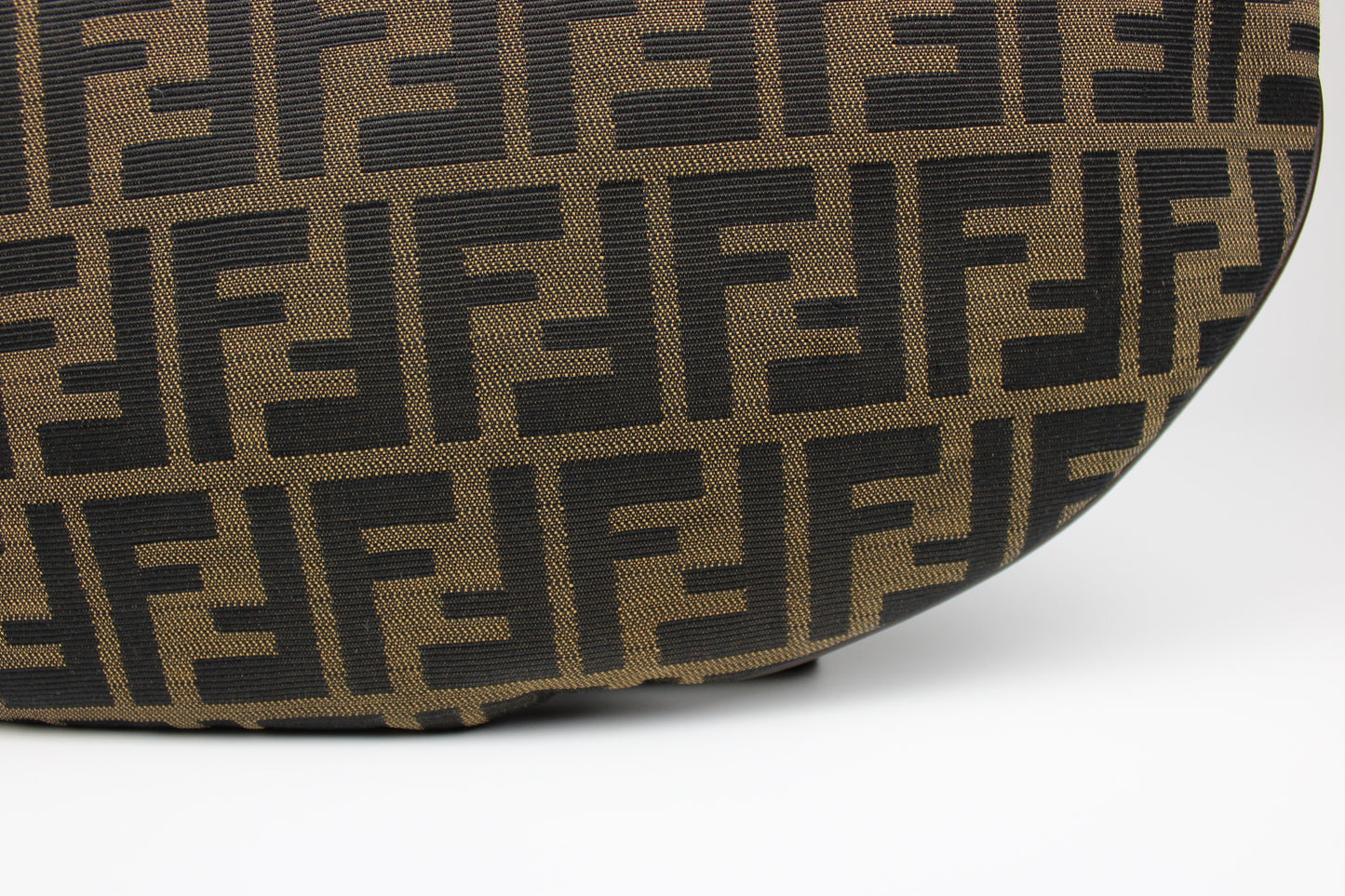 Fendi Zucca Oyster Shoulder Bag