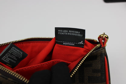 Fendi Zucca Chain Pochette Bag