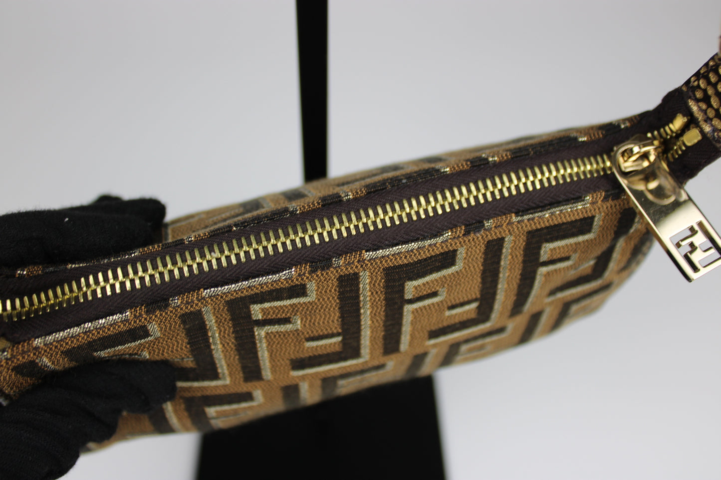 Fendi Zucca 2-Way Pochette Bag