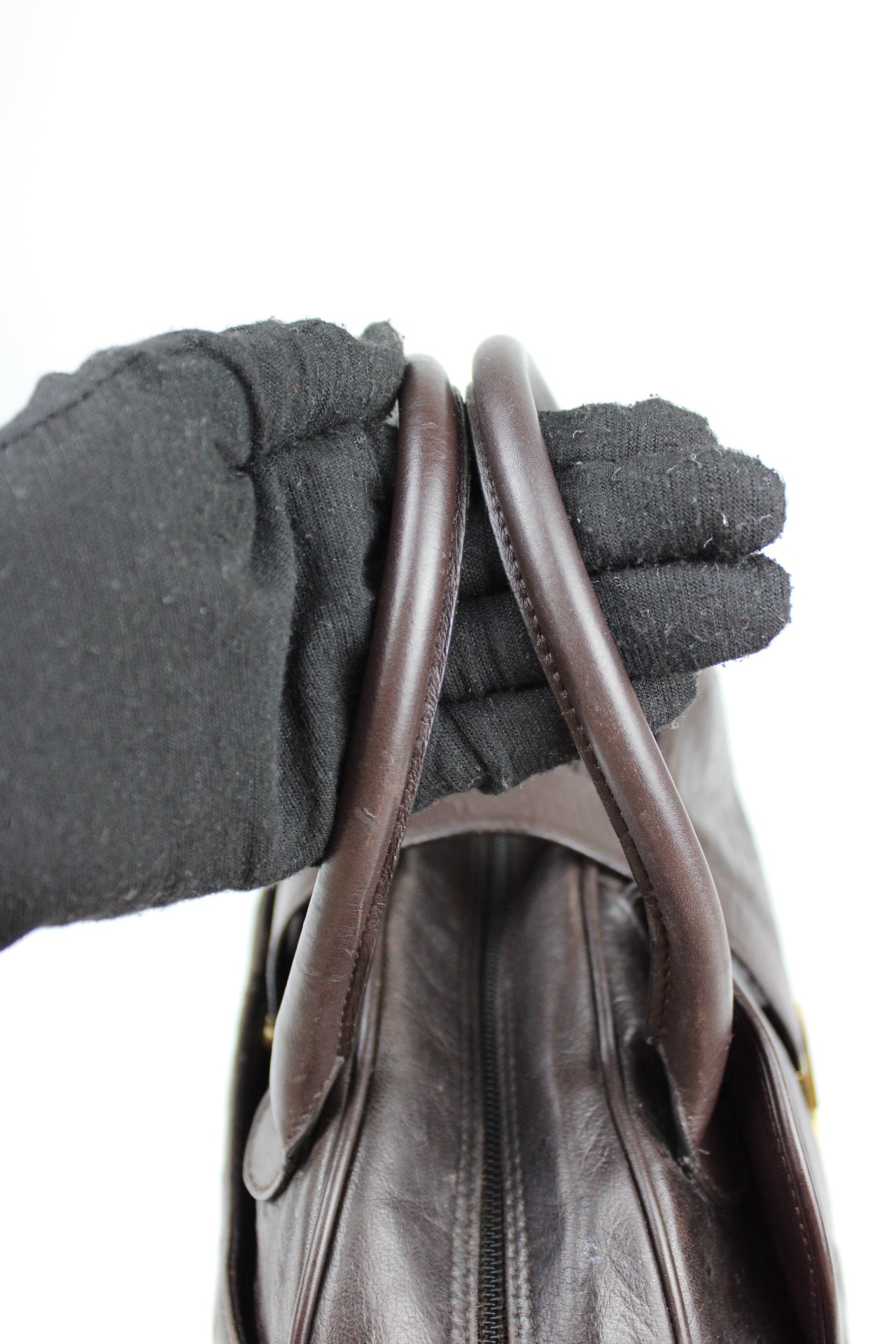 Dior Ostrich Leather Double Saddle Bag 2000