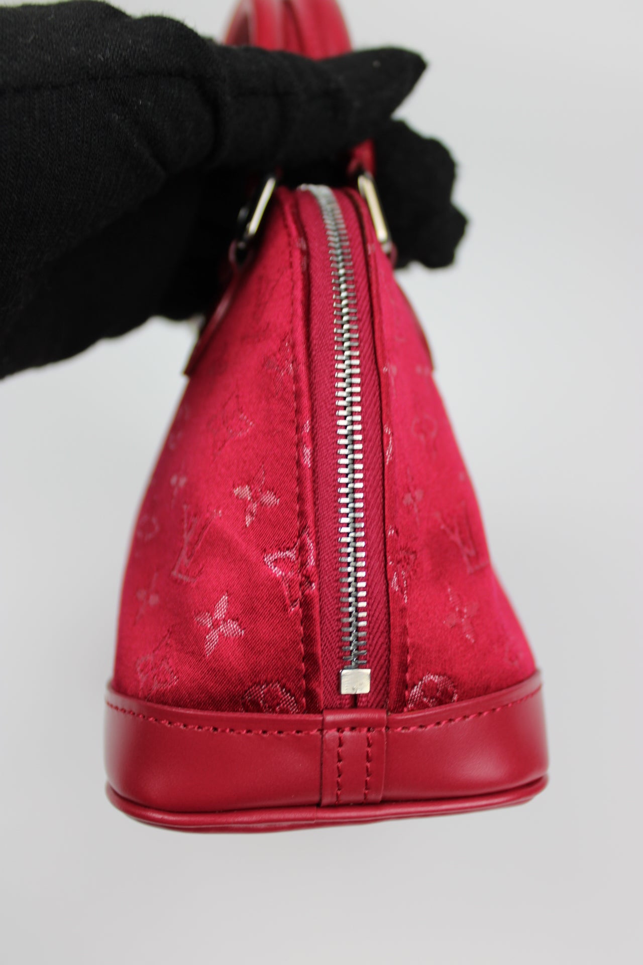 Louis Vuitton Satin Micro Alma Bag 2002