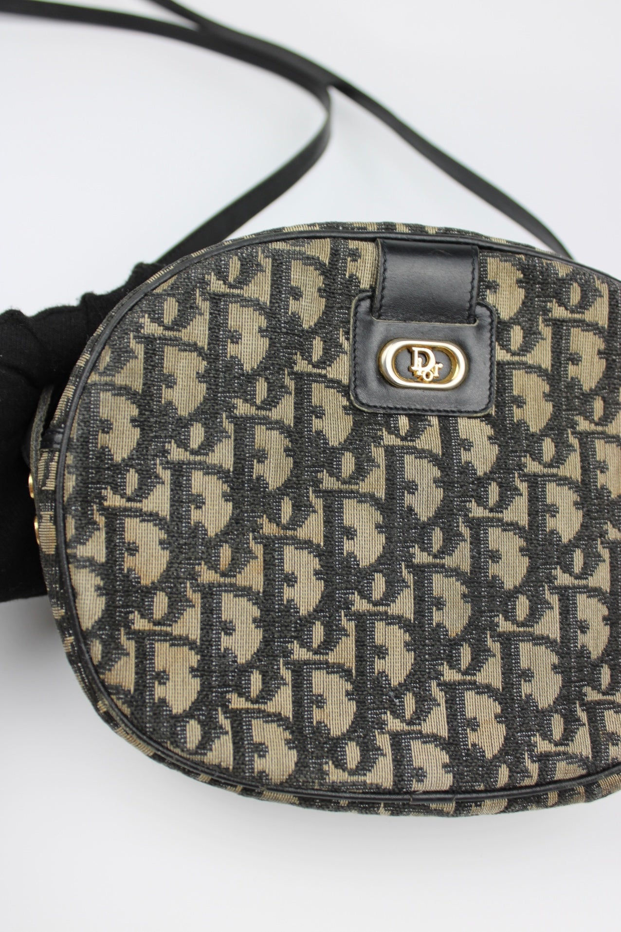 Dior Monogram Cross Body Bag 1980s